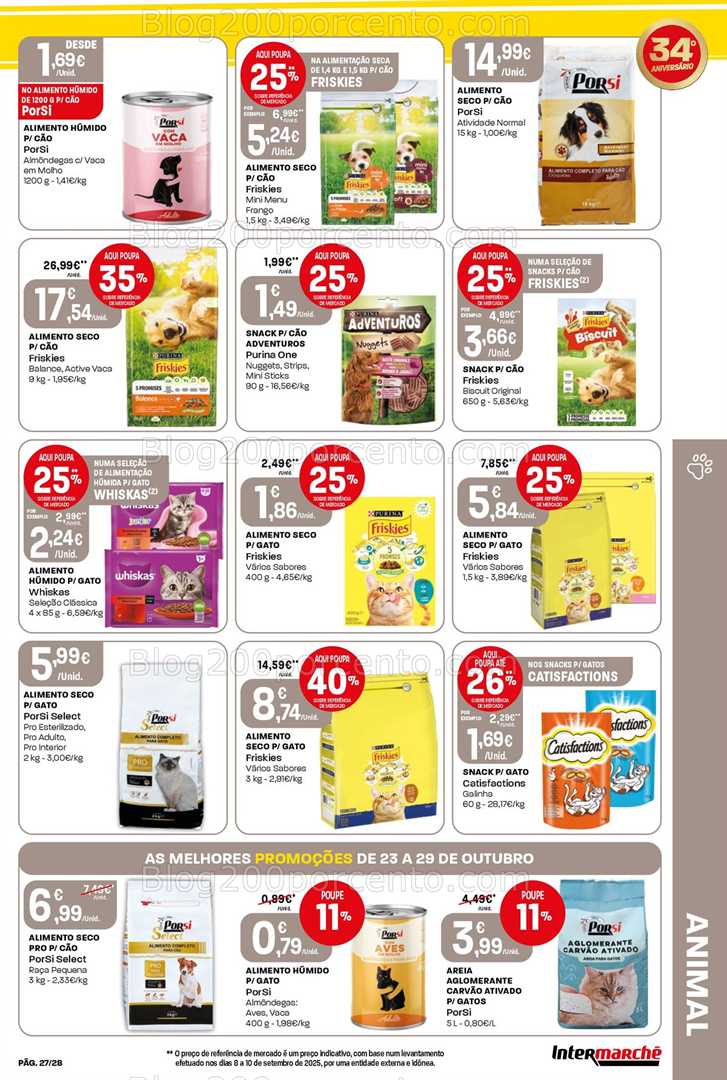 Antevisão Folheto INTERMARCHÉ Contact Promoções de 23 a 29 outubro