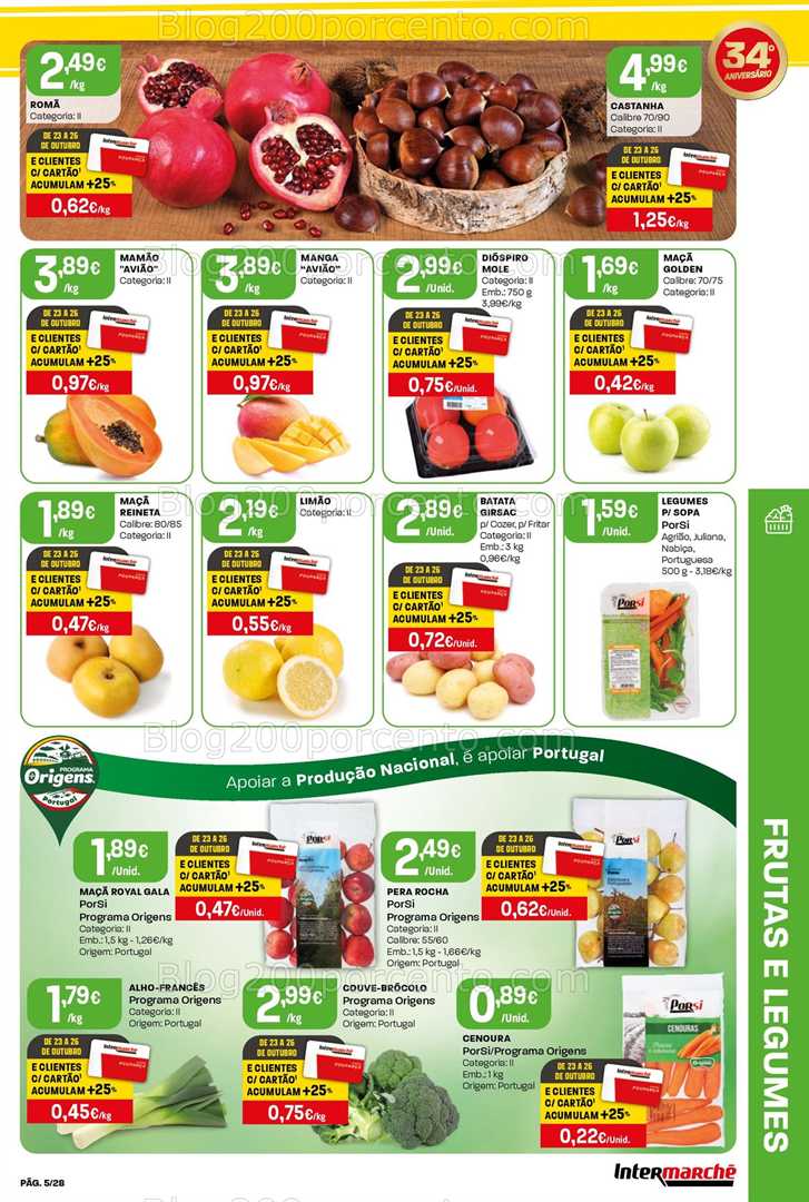 Antevisão Folheto INTERMARCHÉ Contact Promoções de 23 a 29 outubro