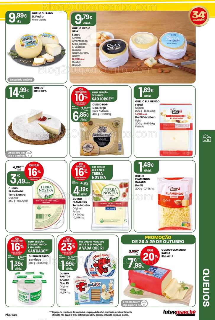 Antevisão Folheto INTERMARCHÉ Contact Promoções de 23 a 29 outubro