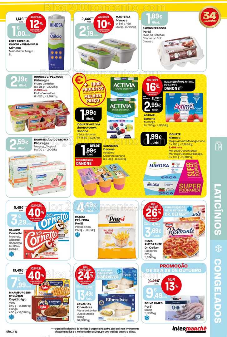 Antevisão Folheto INTERMARCHÉ Mini Promoções de 23 a 29 outubro