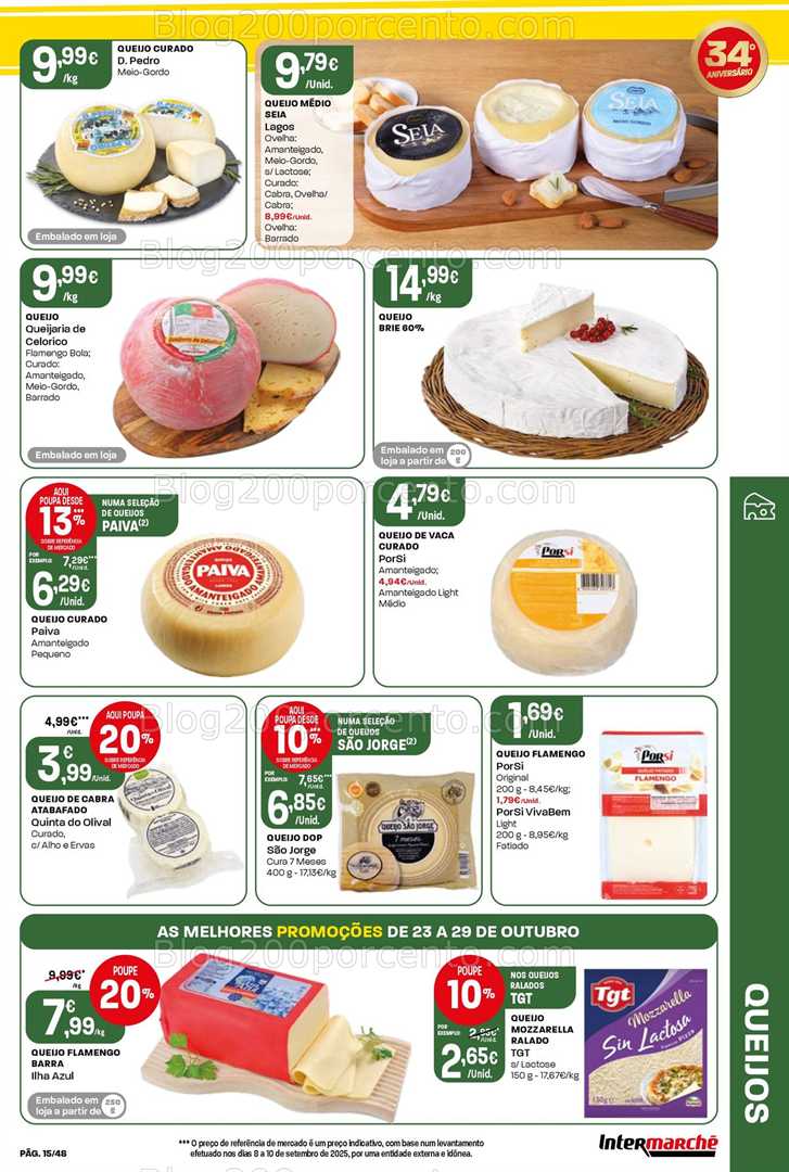 Antevisão Folheto INTERMARCHÉ Super Promoções de 23 a 29 outubro