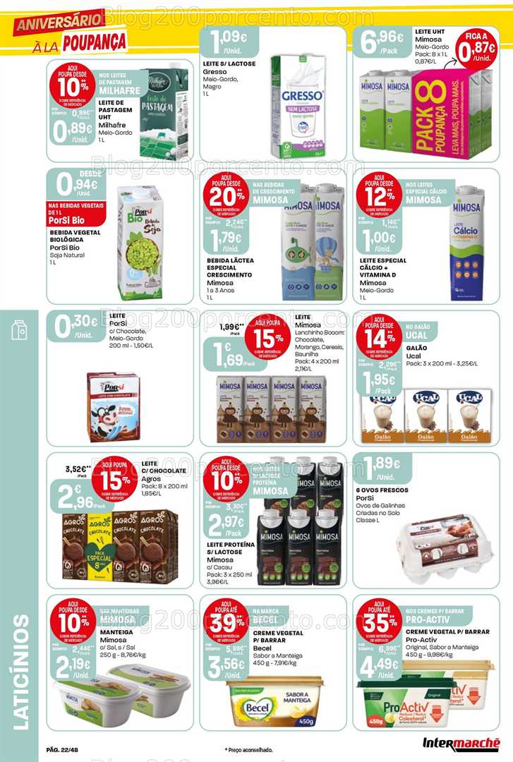 Antevisão Folheto INTERMARCHÉ Super Promoções de 23 a 29 outubro