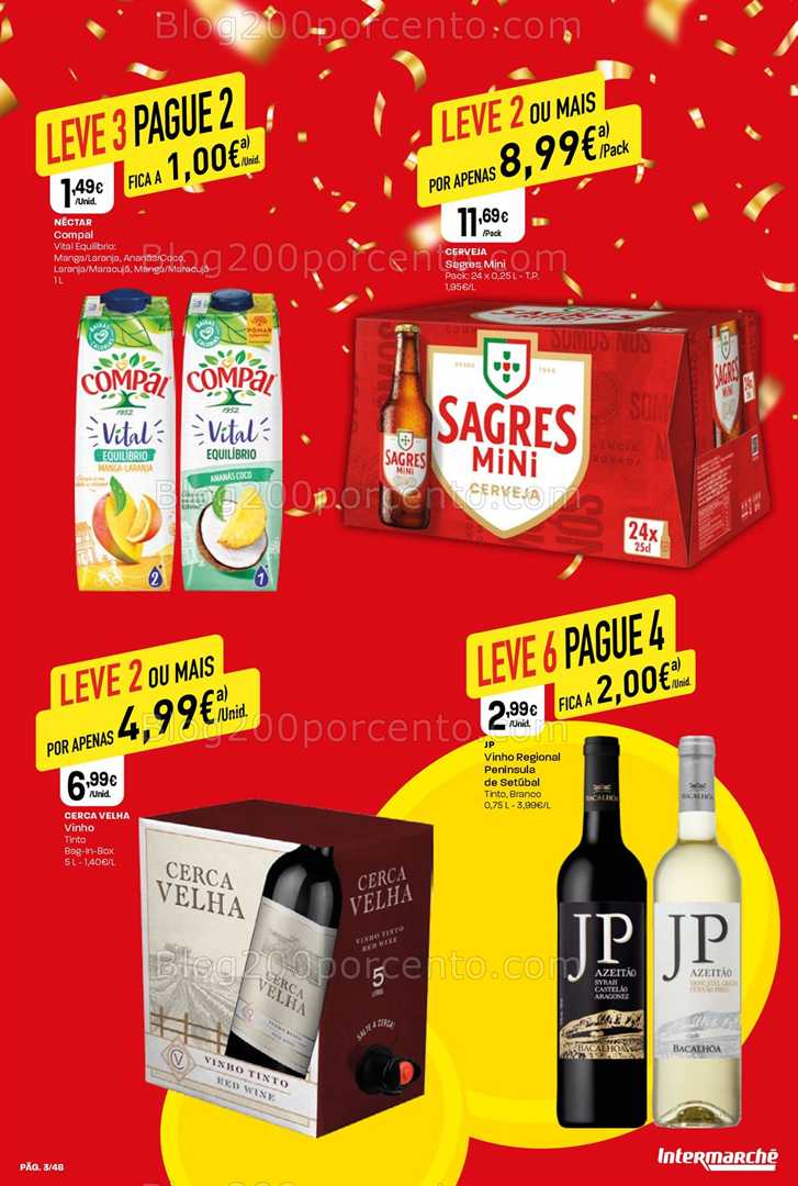 Antevisão Folheto INTERMARCHÉ Super Promoções de 23 a 29 outubro
