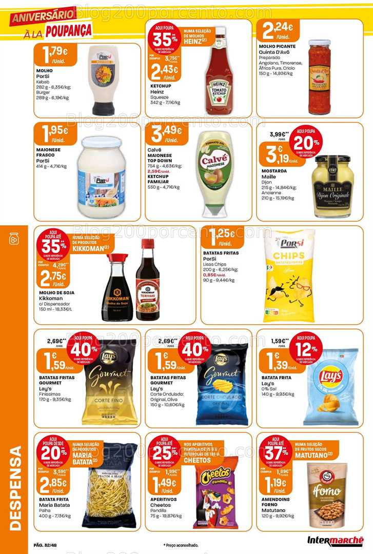 Antevisão Folheto INTERMARCHÉ Super Promoções de 23 a 29 outubro