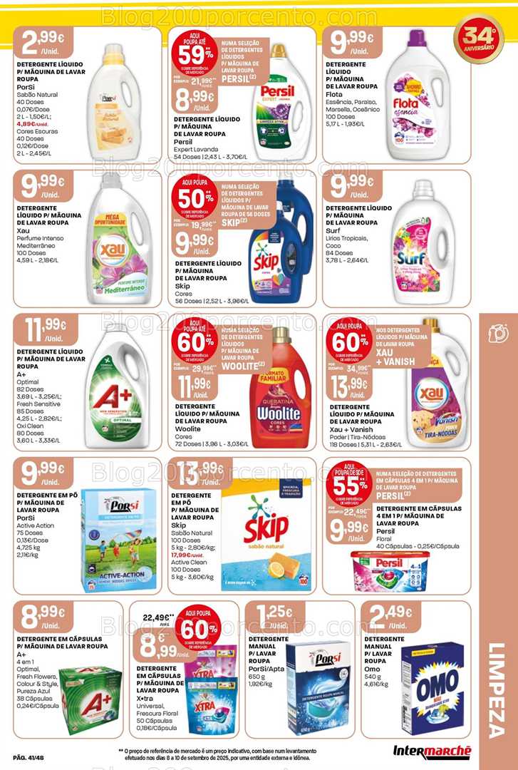 Antevisão Folheto INTERMARCHÉ Super Promoções de 23 a 29 outubro