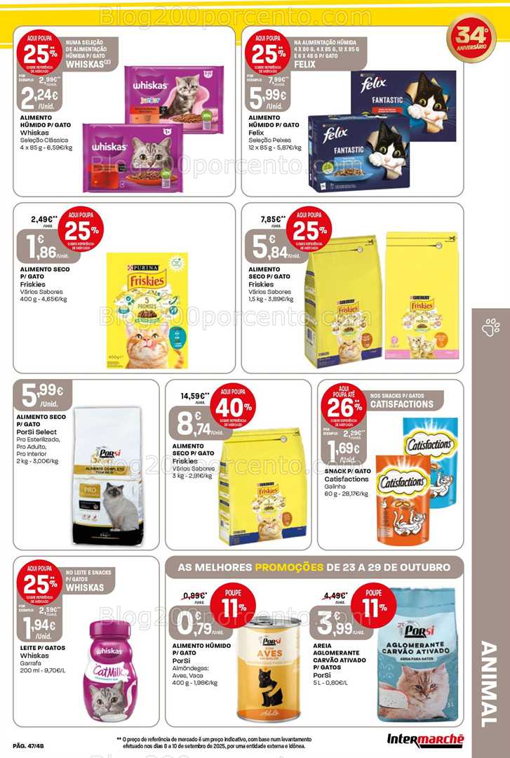 Antevisão Folheto INTERMARCHÉ Super Promoções de 23 a 29 outubro