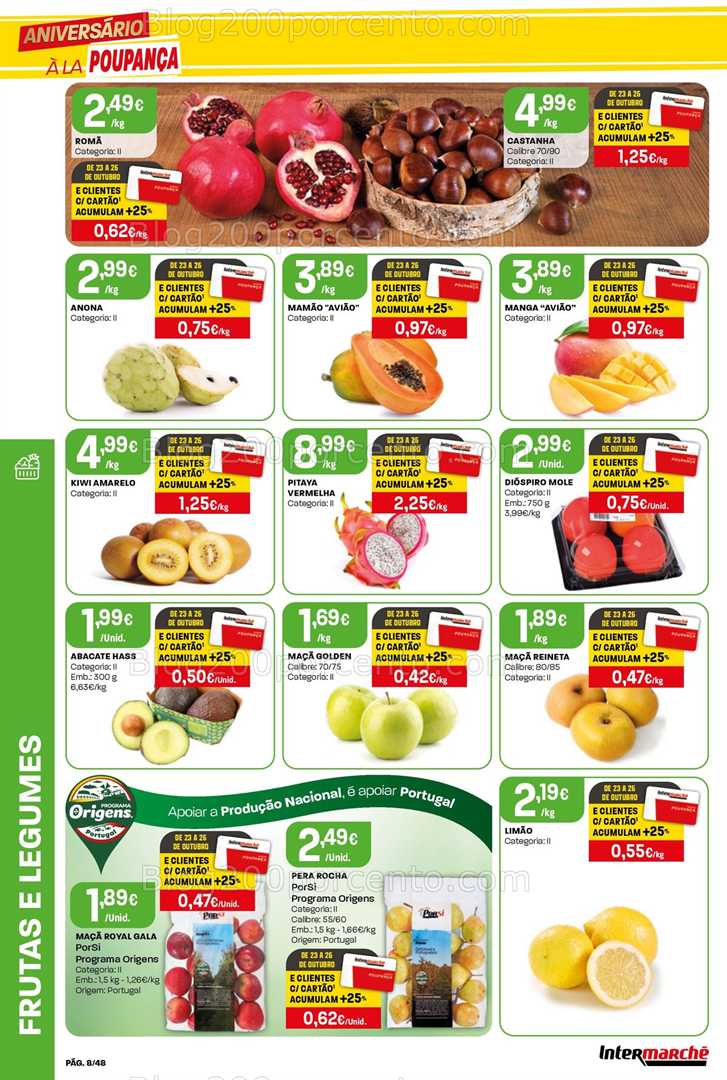 Antevisão Folheto INTERMARCHÉ Super Promoções de 23 a 29 outubro