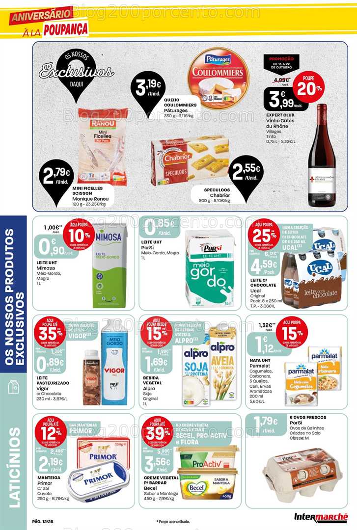Antevisão Folheto INTERMARCHÉ Contact Promoções de 16 a 22 outubro