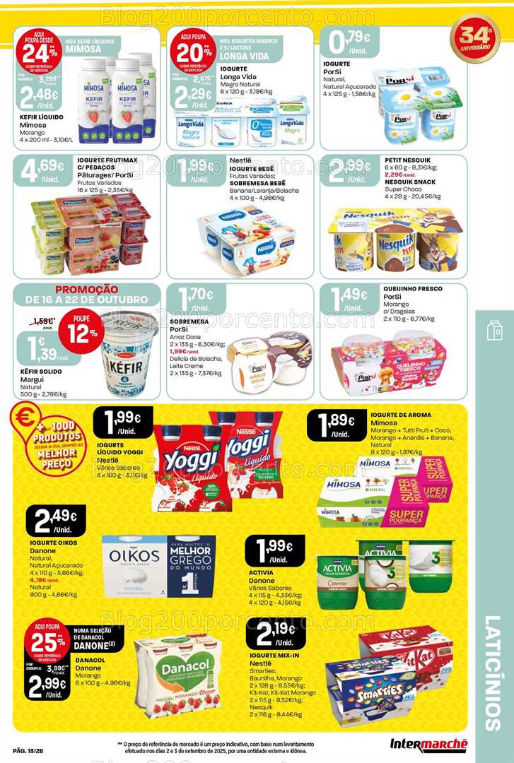 Antevisão Folheto INTERMARCHÉ Contact Promoções de 16 a 22 outubro