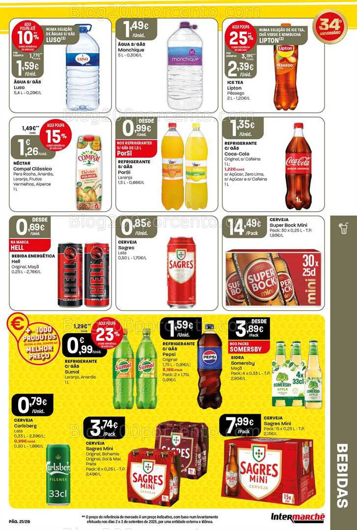 Antevisão Folheto INTERMARCHÉ Contact Promoções de 16 a 22 outubro