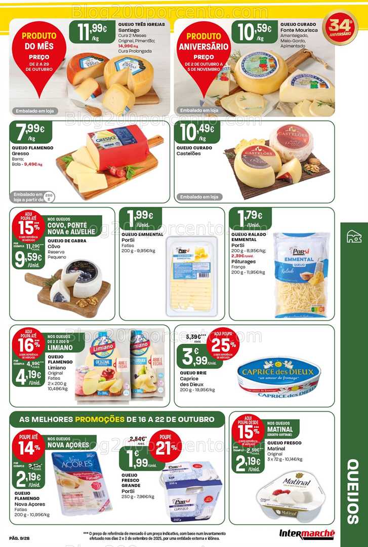 Antevisão Folheto INTERMARCHÉ Contact Promoções de 16 a 22 outubro