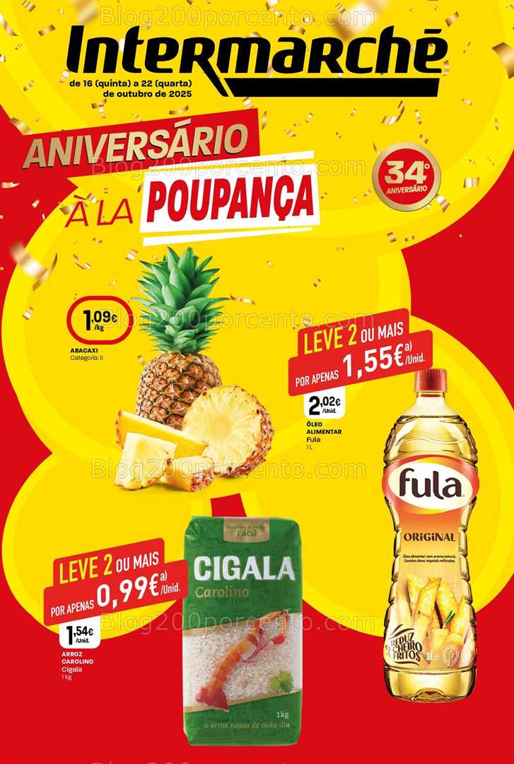Antevisão Folheto INTERMARCHÉ Mini Promoções de 16 a 22 outubro
