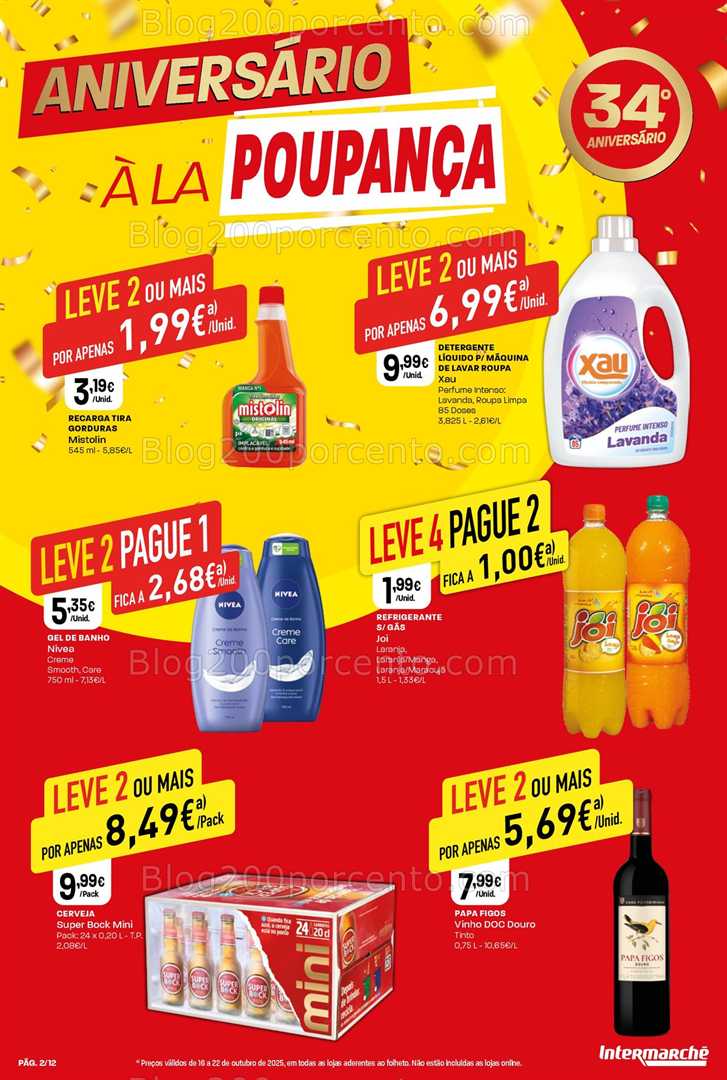 Antevisão Folheto INTERMARCHÉ Mini Promoções de 16 a 22 outubro