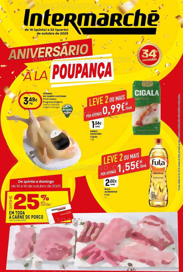 Antevisão Folheto INTERMARCHÉ Super Promoções de 16 a 22 outubro