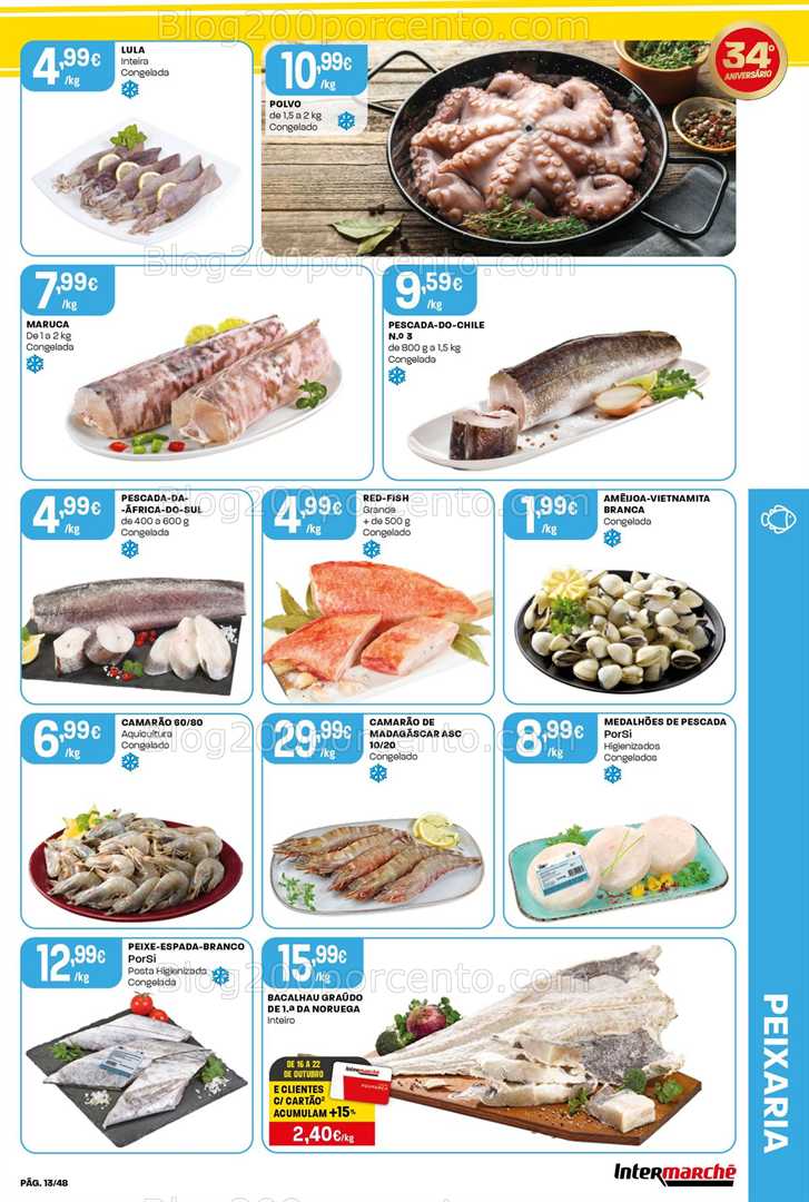 Antevisão Folheto INTERMARCHÉ Super Promoções de 16 a 22 outubro