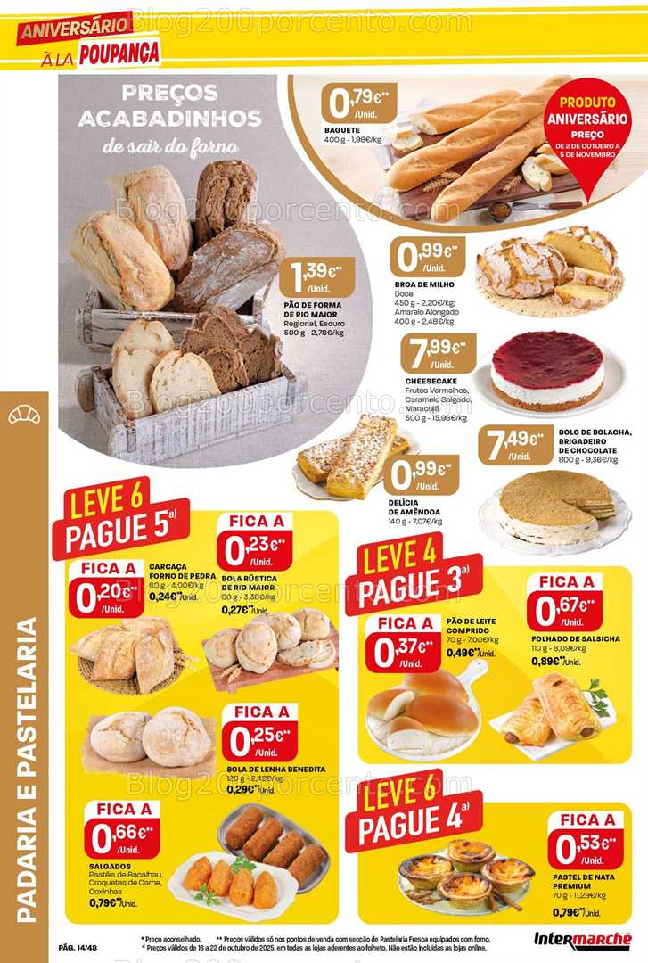 Antevisão Folheto INTERMARCHÉ Super Promoções de 16 a 22 outubro