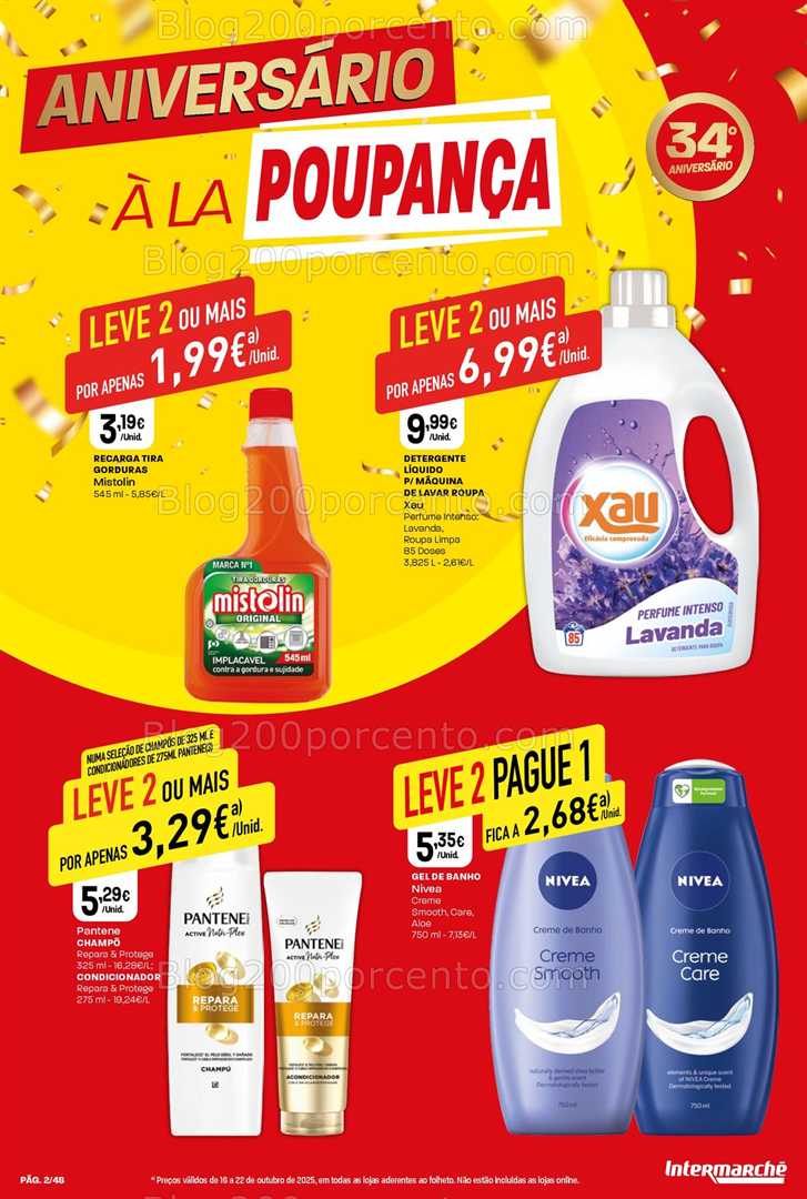 Antevisão Folheto INTERMARCHÉ Super Promoções de 16 a 22 outubro