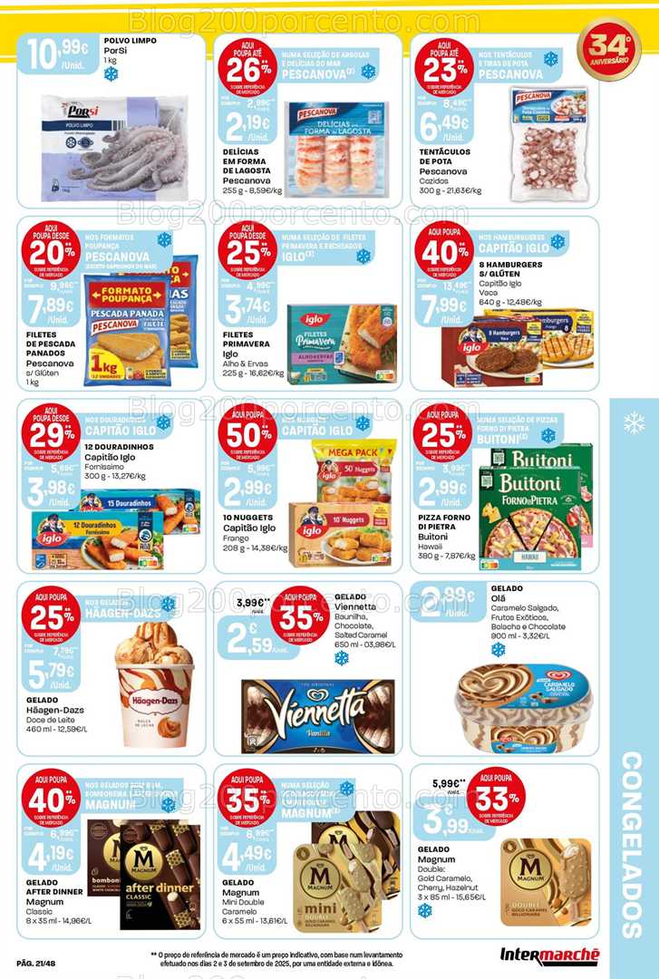 Antevisão Folheto INTERMARCHÉ Super Promoções de 16 a 22 outubro