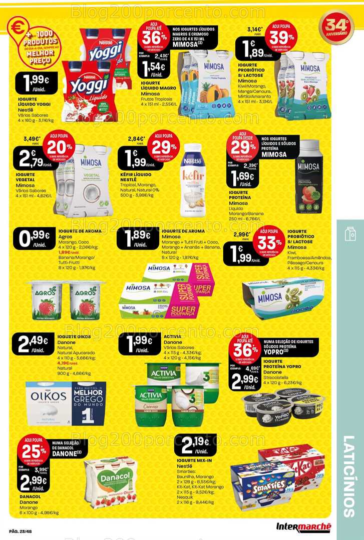 Antevisão Folheto INTERMARCHÉ Super Promoções de 16 a 22 outubro
