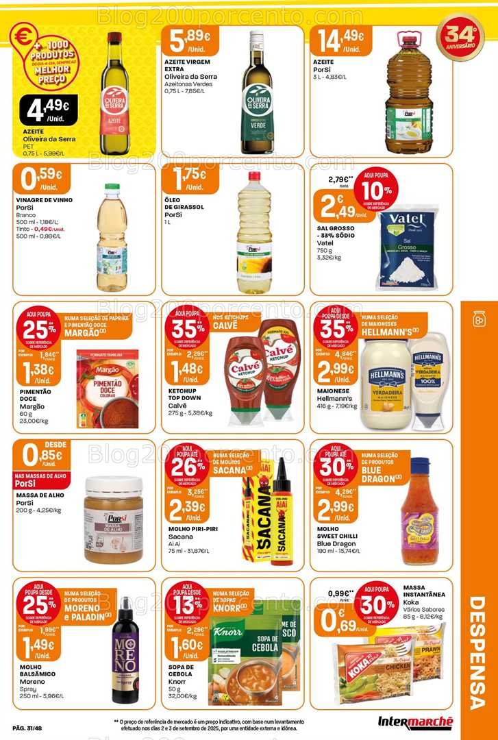 Antevisão Folheto INTERMARCHÉ Super Promoções de 16 a 22 outubro