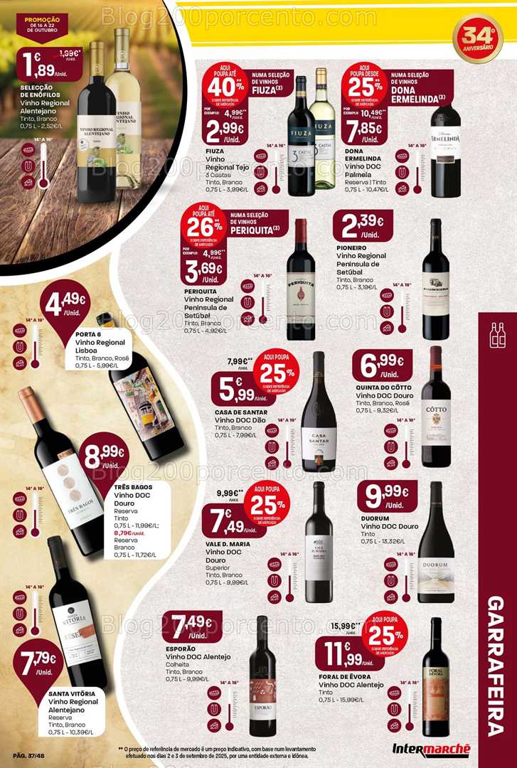 Antevisão Folheto INTERMARCHÉ Super Promoções de 16 a 22 outubro