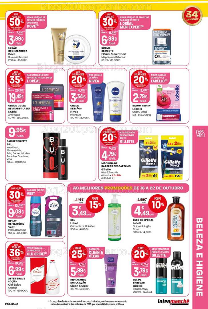 Antevisão Folheto INTERMARCHÉ Super Promoções de 16 a 22 outubro