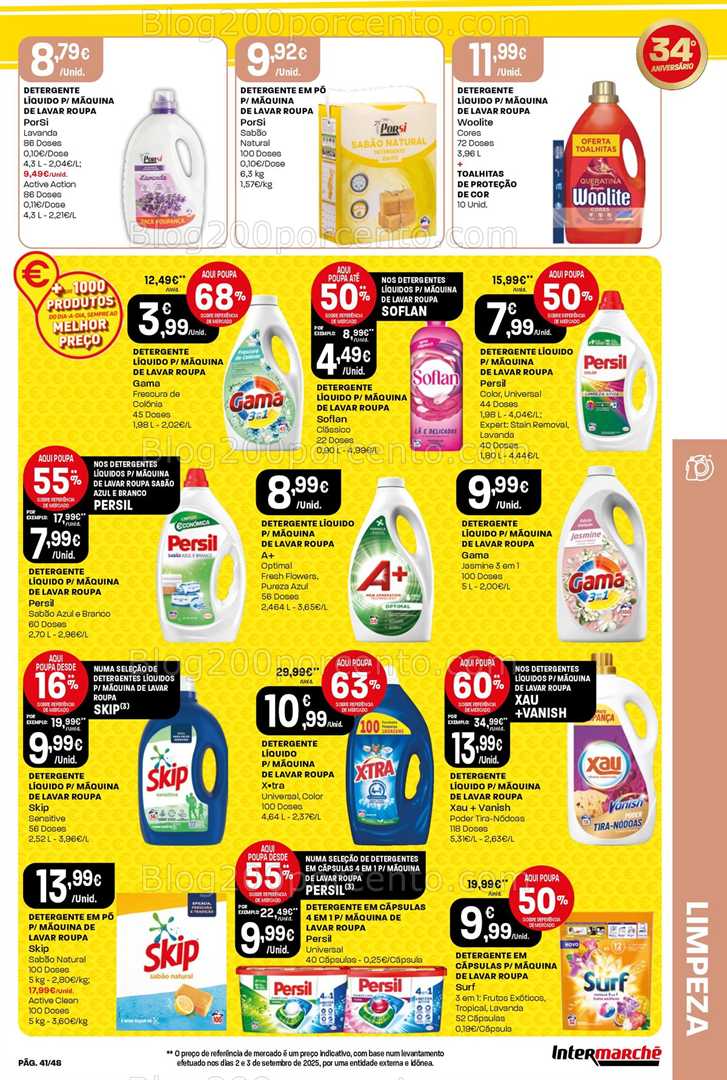 Antevisão Folheto INTERMARCHÉ Super Promoções de 16 a 22 outubro