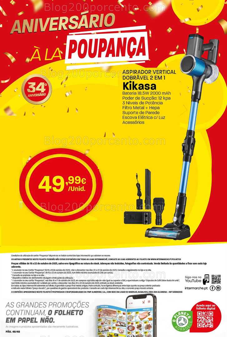 Antevisão Folheto INTERMARCHÉ Bazar Promoções de 16 a 22 outubro