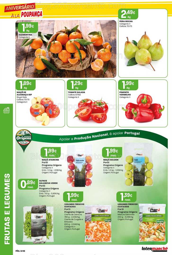 Antevisão Folheto INTERMARCHÉ Super Promoções de 16 a 22 outubro