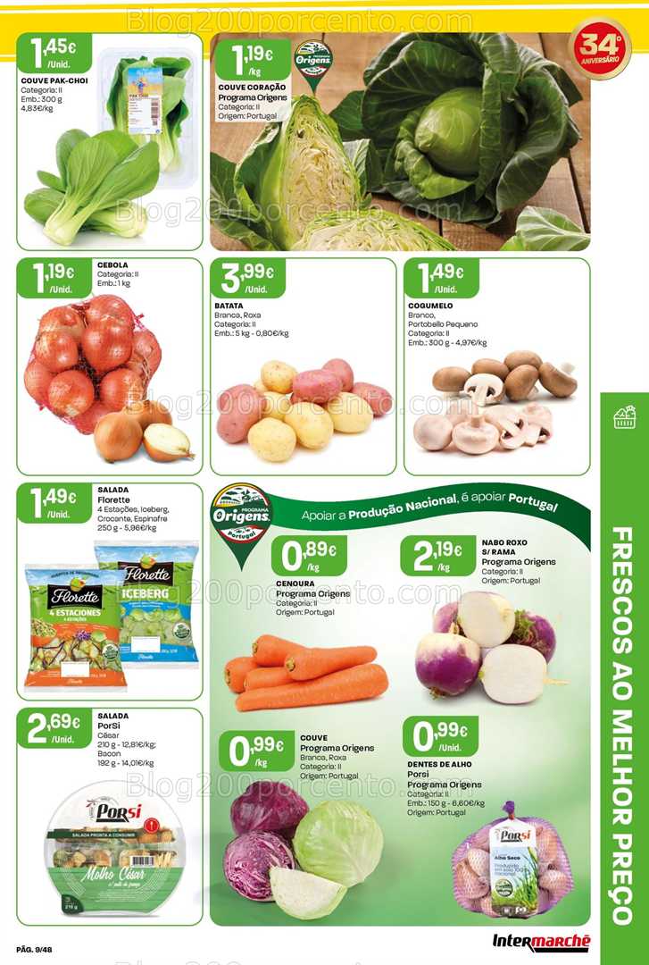 Antevisão Folheto INTERMARCHÉ Super Promoções de 16 a 22 outubro