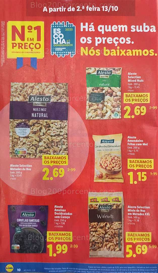 Antevisão Folheto LIDL Promoções de 13 a 19 outubro
