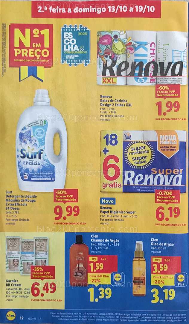 Antevisão Folheto LIDL Promoções de 13 a 19 outubro