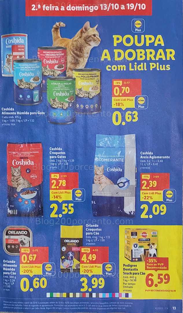 Antevisão Folheto LIDL Promoções de 13 a 19 outubro