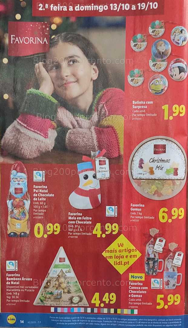 Antevisão Folheto LIDL Promoções de 13 a 19 outubro
