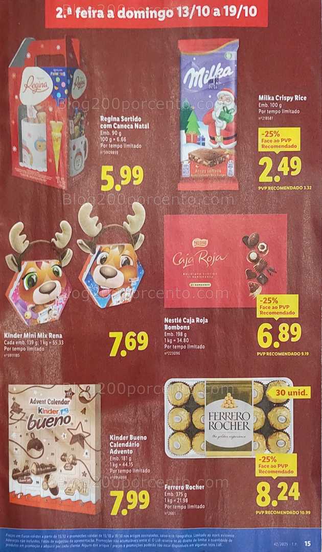 Antevisão Folheto LIDL Promoções de 13 a 19 outubro