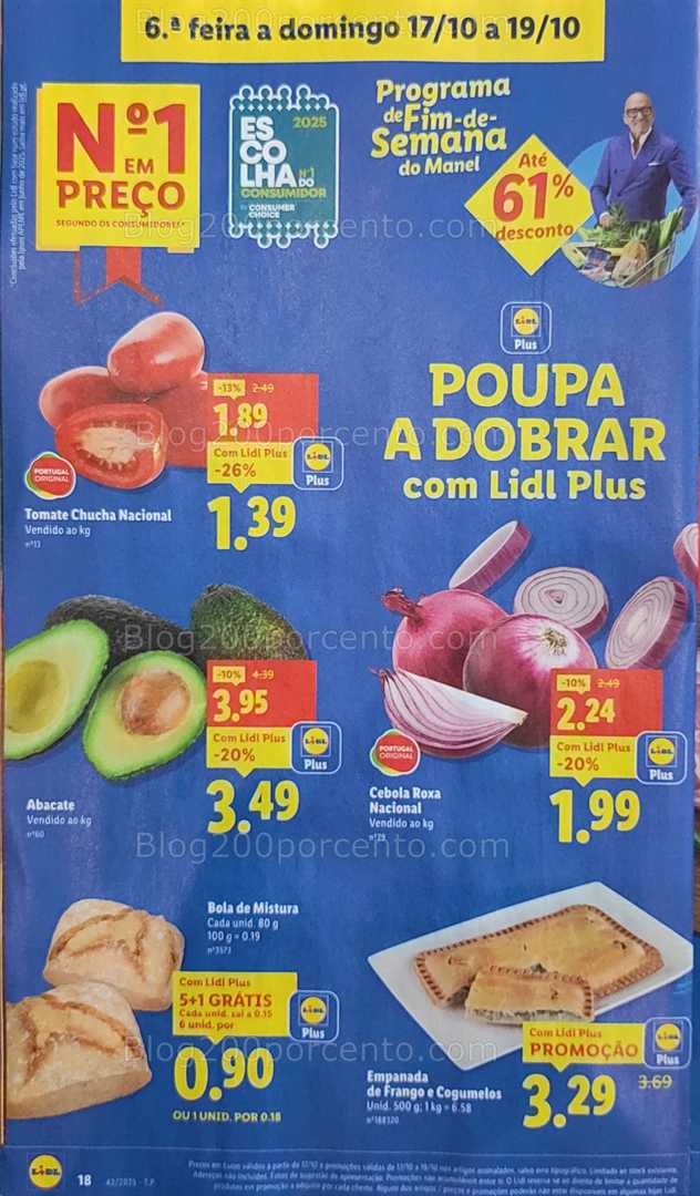 Antevisão Folheto LIDL Promoções de 13 a 19 outubro