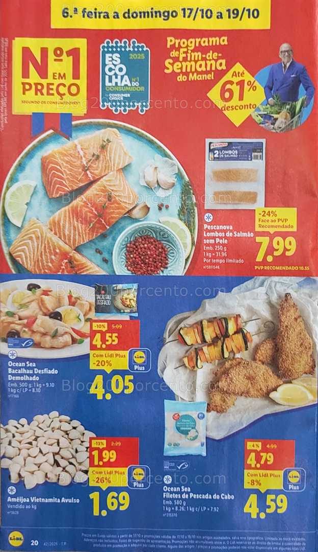 Antevisão Folheto LIDL Promoções de 13 a 19 outubro