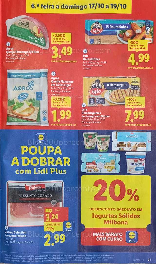 Antevisão Folheto LIDL Promoções de 13 a 19 outubro