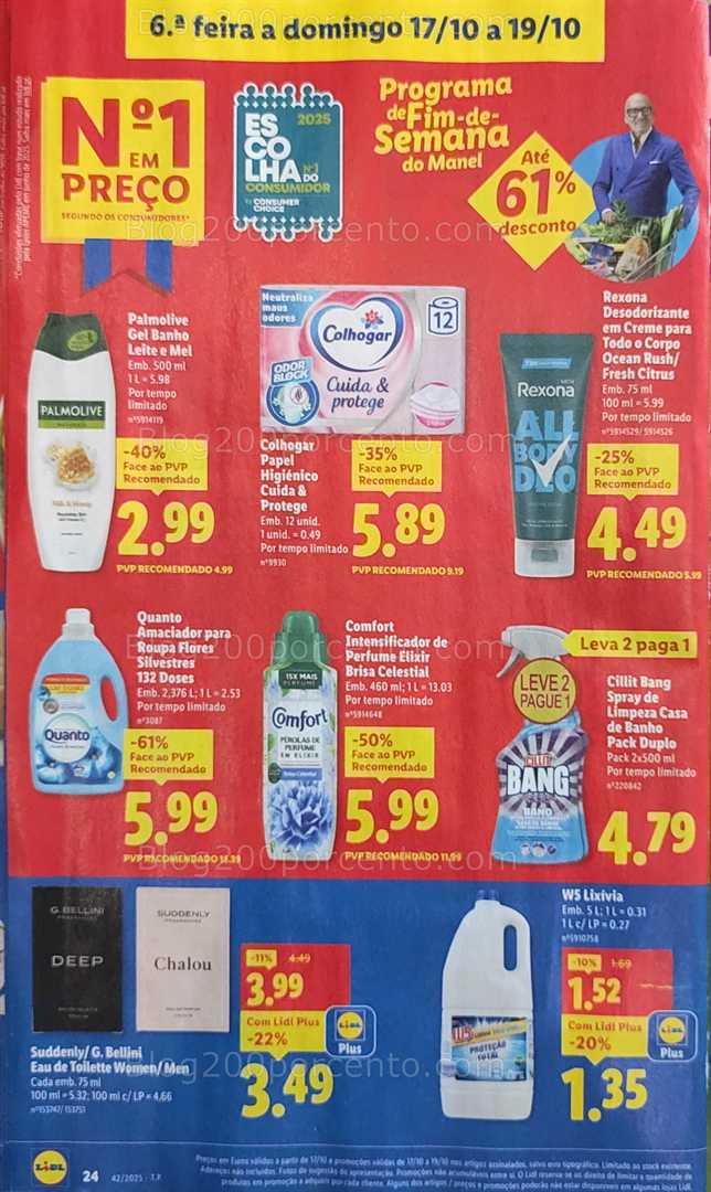 Antevisão Folheto LIDL Promoções de 13 a 19 outubro