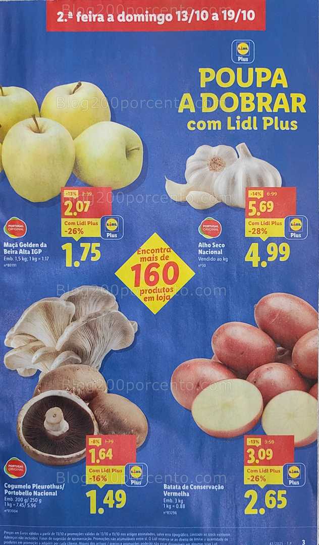Antevisão Folheto LIDL Promoções de 13 a 19 outubro