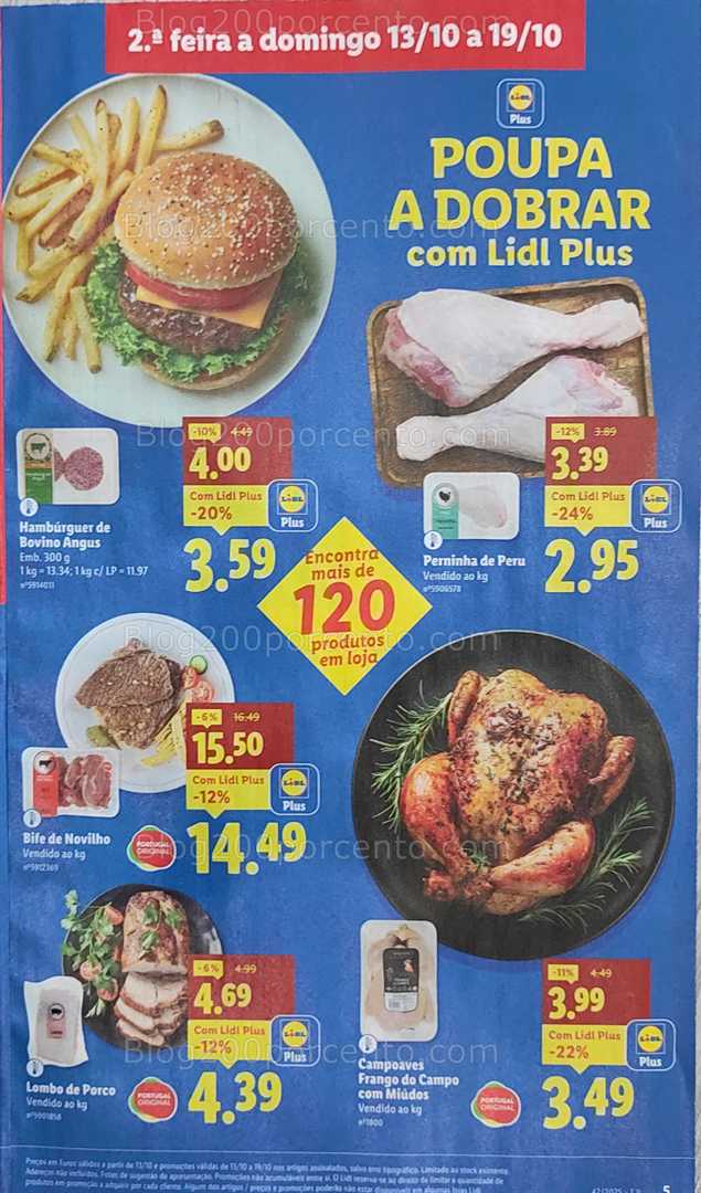 Antevisão Folheto LIDL Promoções de 13 a 19 outubro