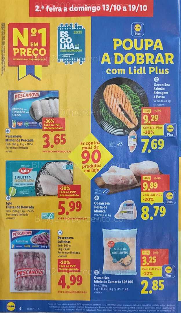 Antevisão Folheto LIDL Promoções de 13 a 19 outubro