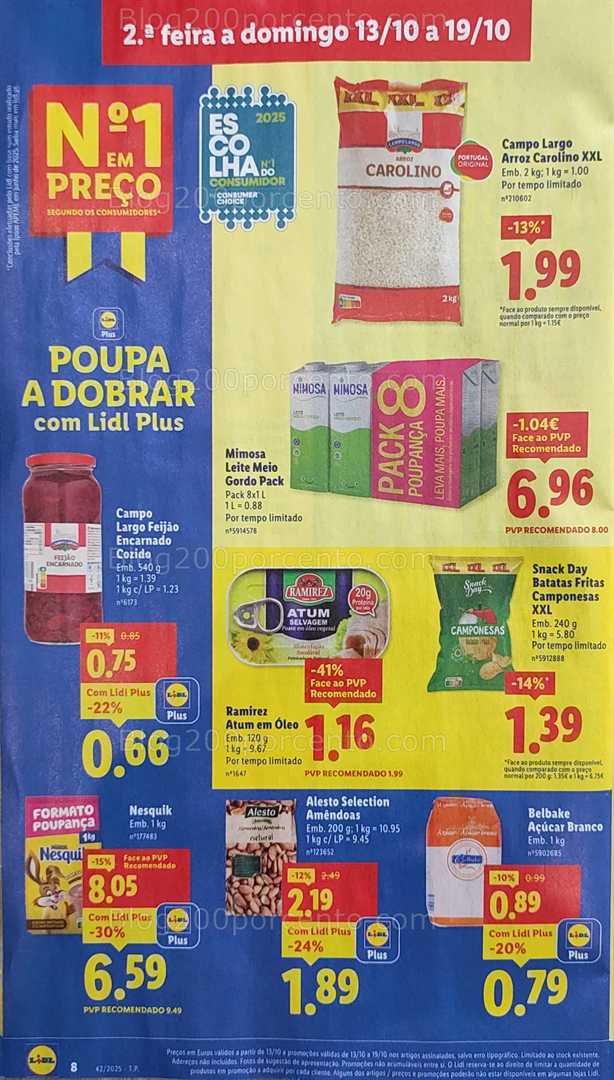 Antevisão Folheto LIDL Promoções de 13 a 19 outubro