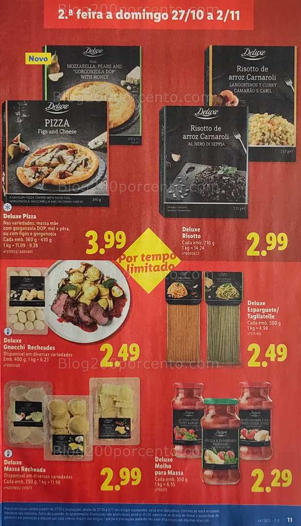 Antevisão Folheto LIDL Promoções de 27 outubro a 2 novembro