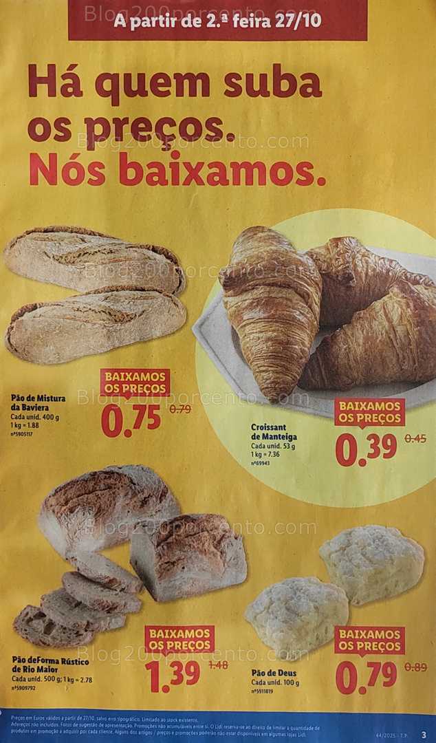 Antevisão Folheto LIDL Promoções de 27 outubro a 2 novembro