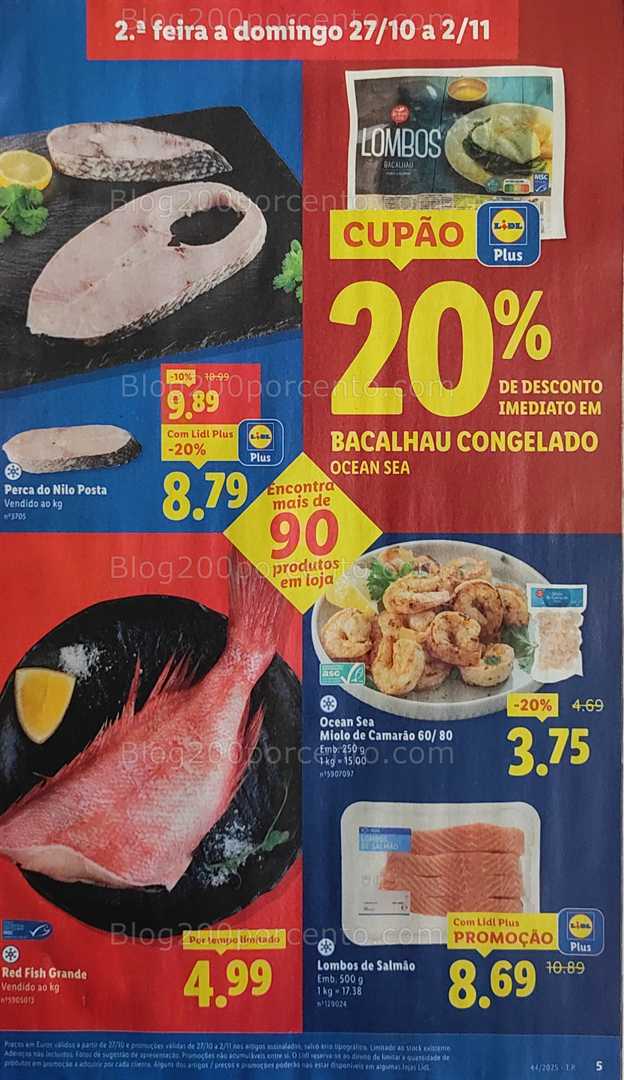 Antevisão Folheto LIDL Promoções de 27 outubro a 2 novembro