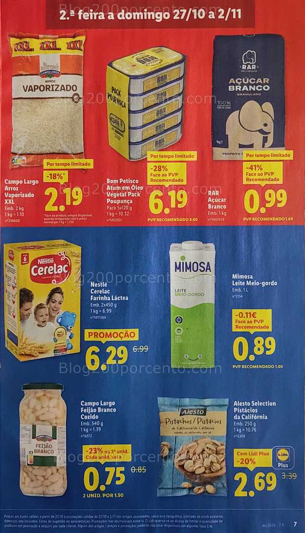 Antevisão Folheto LIDL Promoções de 27 outubro a 2 novembro