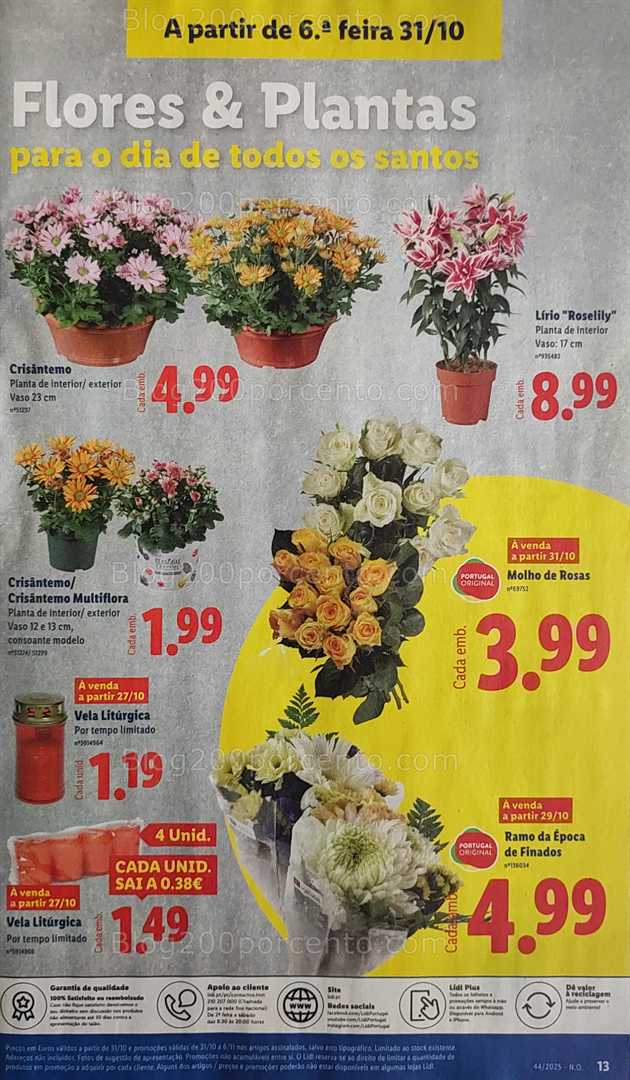 Antevisão Folheto LIDL Bazar Promoções de 27 outubro a 6 novembro