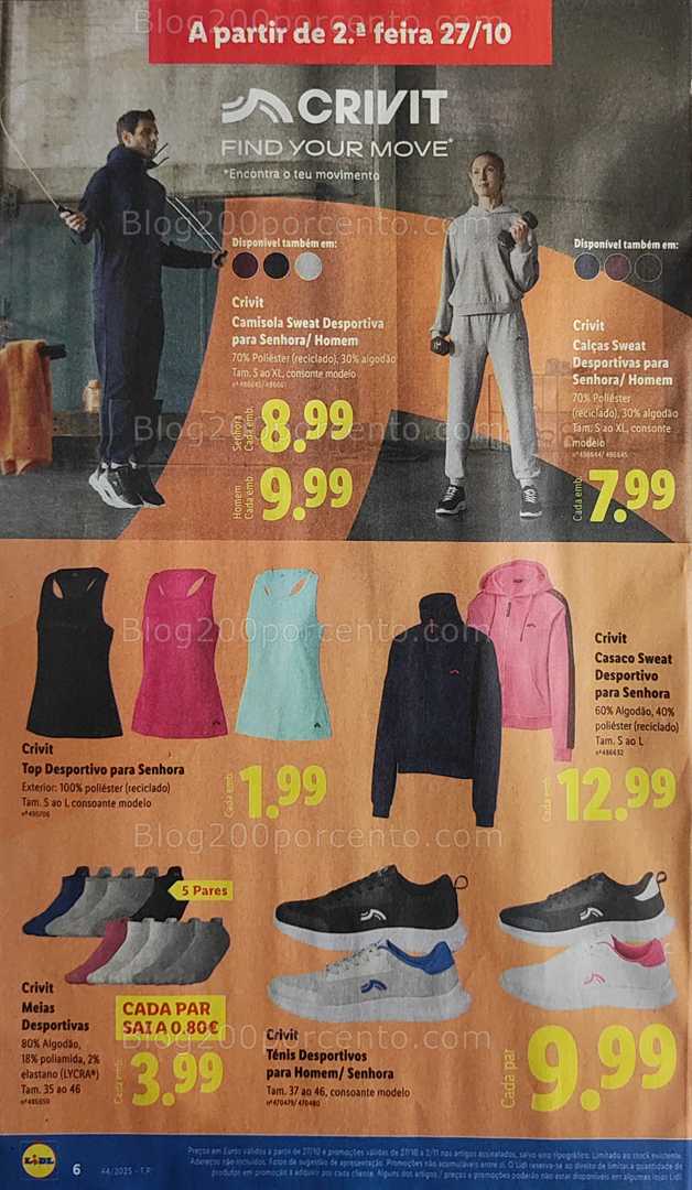 Antevisão Folheto LIDL Bazar Promoções de 27 outubro a 6 novembro