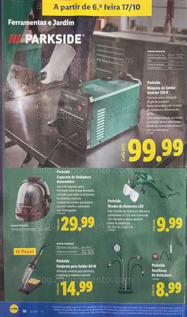 Antevisão Folheto LIDL Bazar Promoções de 13 a 23 outubro